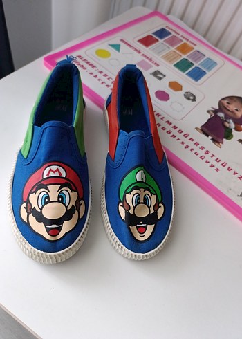 H&M Süper Mario Bağcıksız Çocuk Spor Ayakkabı - Görsel 3