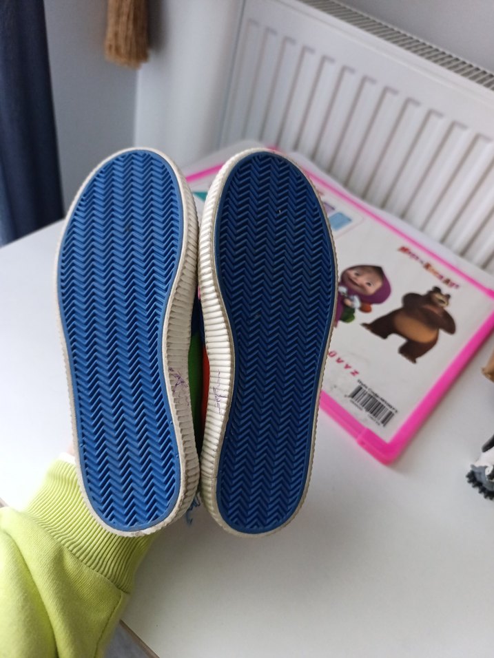 H&M Süper Mario Bağcıksız Çocuk Spor Ayakkabı - Görsel 4