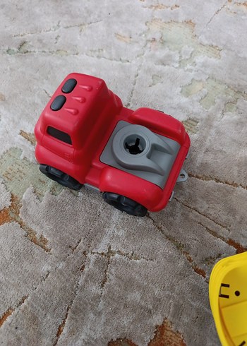 Sarı Renkli Oyuncak Kamyon - Görsel 5