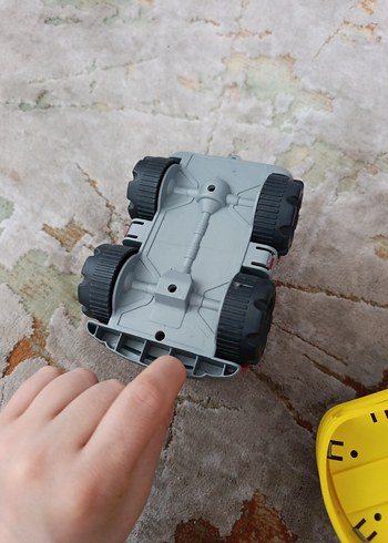 Sarı Renkli Oyuncak Kamyon - Görsel 7