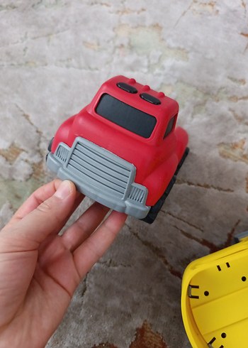 Sarı Renkli Oyuncak Kamyon - Görsel 6