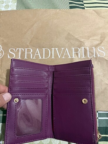 Stradivarius Stradivarius timsah derisi cüzdan