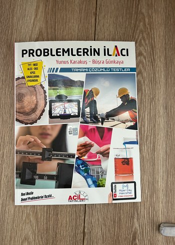 Problemlerin İlacı - Tamamı Çözümlü Testler Kitabı