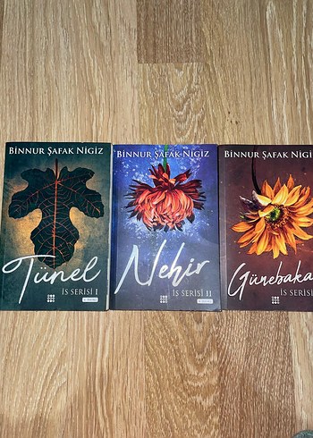 Binnur Şafak Nigiz Tünel-Nehir-Günebakan 3 Kitap
