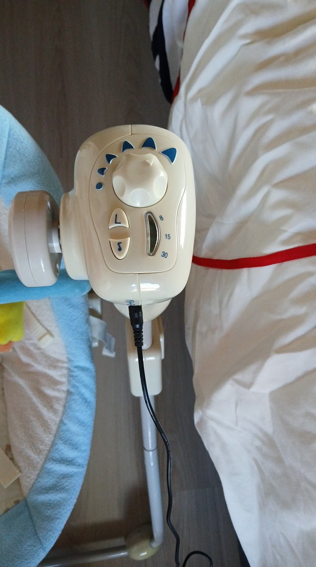 Pastel Mavi Bebek Salıncağı ve Sepeti - Görsel 4