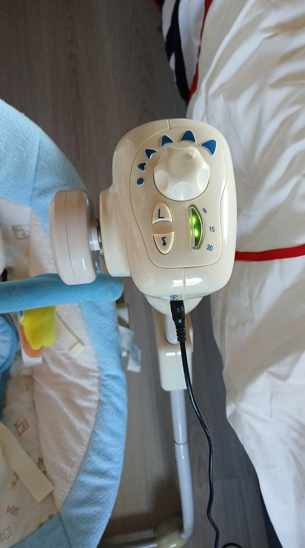 Pastel Mavi Bebek Salıncağı ve Sepeti - Görsel 5