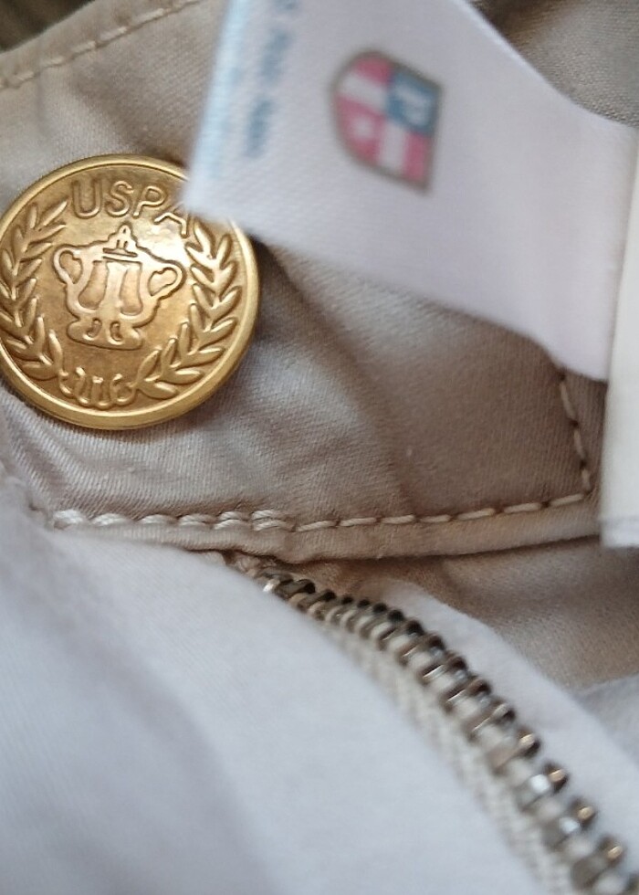 Koton polo pantolon krem rengi - Görsel 4