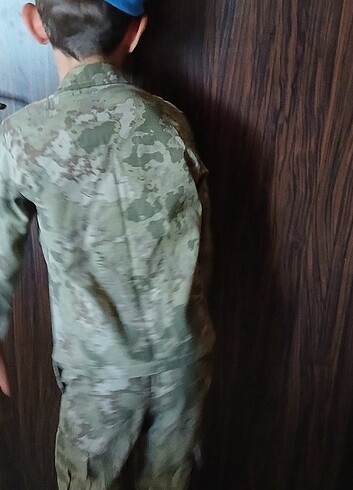 5 Yaş Beden ERKEK COCUK ASKER KIYAFETİ 