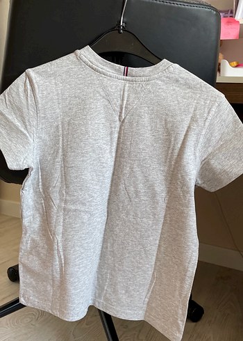 Kız Çocuk Gri Kısa Kollu Payetli Tişört(140cm) - Görsel 4