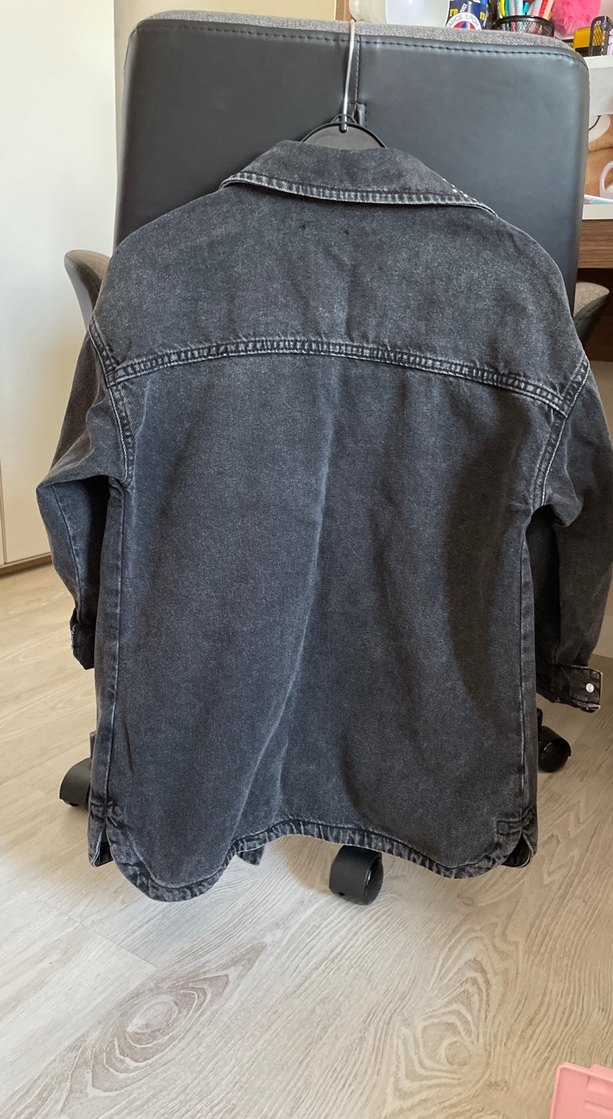 Gömlek modeli kot mont (9 -10 yaş) - Görsel 2