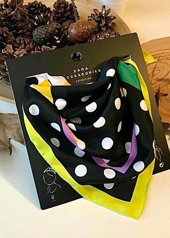  Beden ZARA Fular Bandana Eşarp