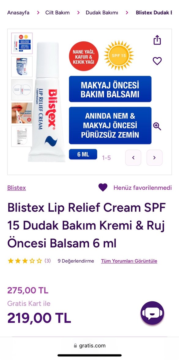 BLISTEX Lip Relief Krem - Görsel 4