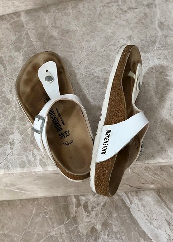 BIRKENSTOCK GIZEH Orjinal Terlik Deri 38