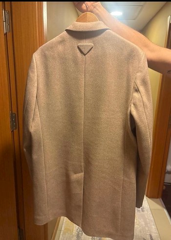 Orijinal Prada Kaşe Palto Az Kullanılmış - Görsel 6