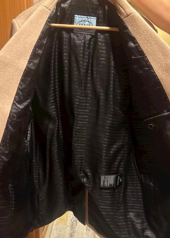 Orijinal Prada Kaşe Palto Az Kullanılmış - Görsel 3