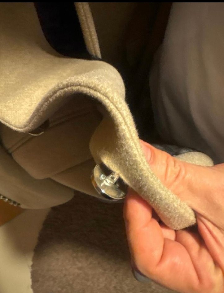 Orijinal Prada Kaşe Palto Az Kullanılmış - Görsel 4