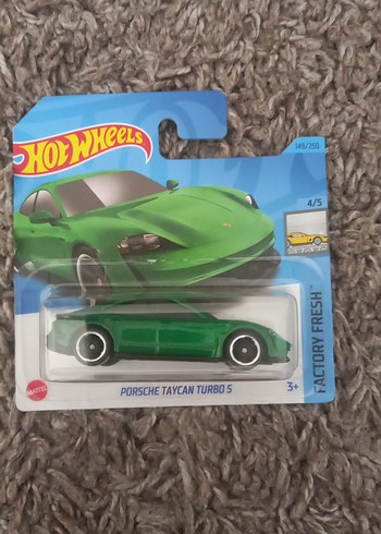 Hot Wheels Yeşil Porsche Taycan Turbo S Oyuncak Araba