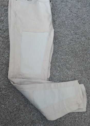 l Beden krem rengi Kadın Pantolon