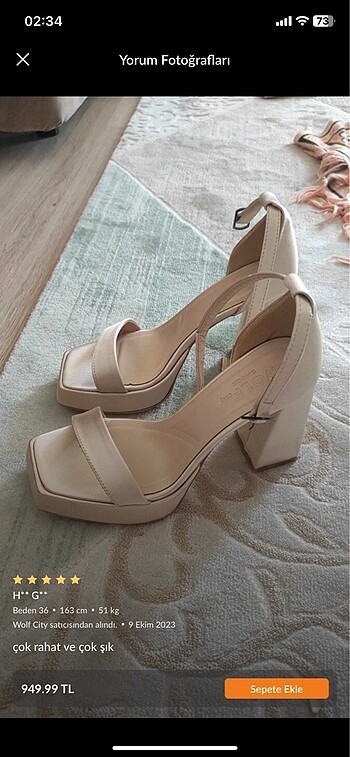 Topuklu ayakkabı - Görsel 2