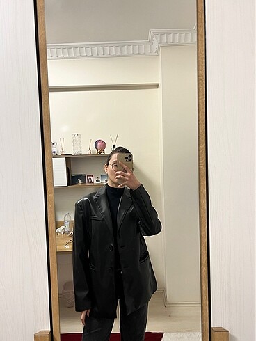 Deri blazer
