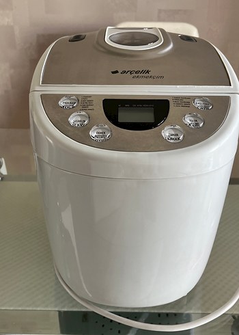 Arçelik Ekmekçim Beyaz Gri Ekmek ve Yoğurt Yapma Makinesi - Görsel 3