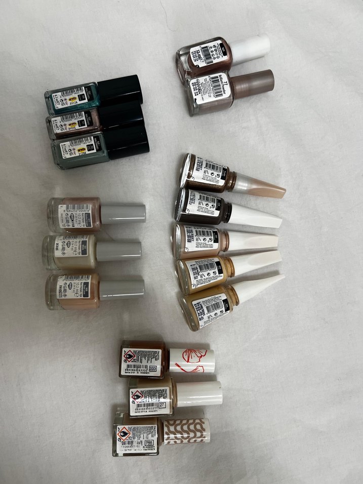 Bej Tonlarında Oje Seti - Görsel 2