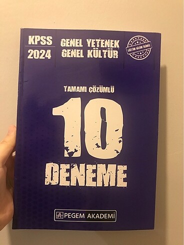 2024 KPSS LİSANS PEGEM DENEME