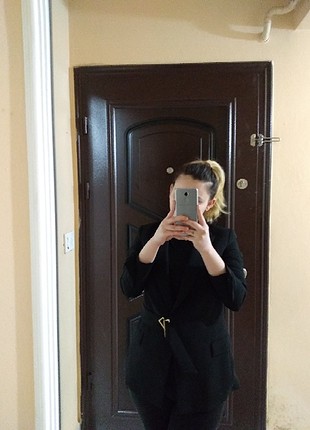 36 Beden siyah Renk H&M Blazer Ceket