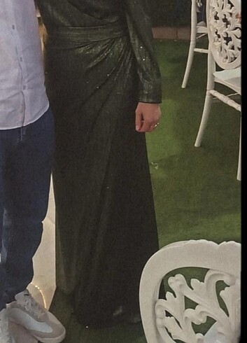 Yeşil abiye 