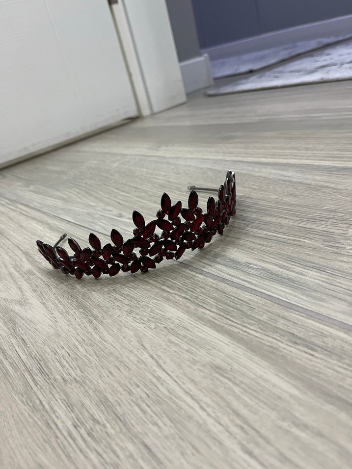 Bordo kına tacı - Görsel 3