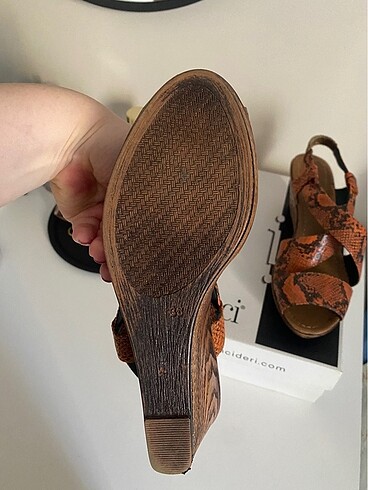 38 Beden Topuklu sandalet