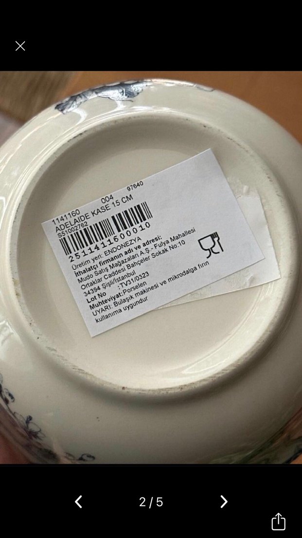 Mudo adelaide çorba kasesi - Görsel 3