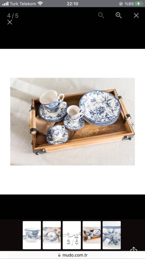 Mudo adelaide kahve fincanı - Görsel 3