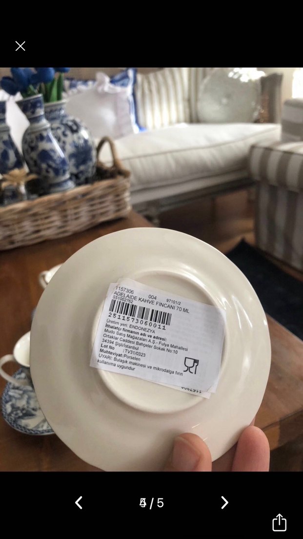 Mudo adelaide kahve fincanı - Görsel 2