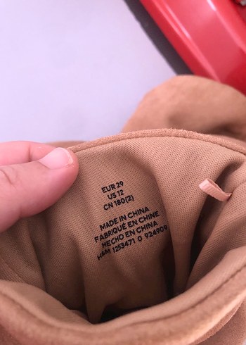 Bej Süet çocuk botu - Görsel 8