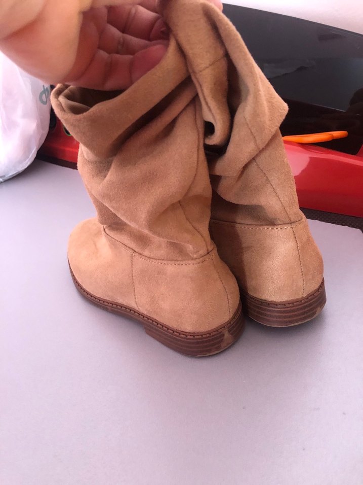 Bej Süet çocuk botu - Görsel 3
