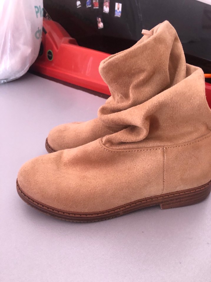 Bej Süet çocuk botu - Görsel 4