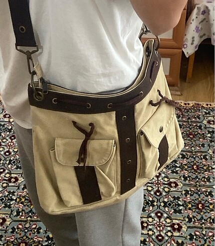 Beden camel Renk vintage y2k grunge fairycore çanta