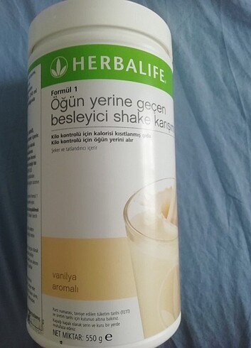 Herbalife shake ile güne başla 