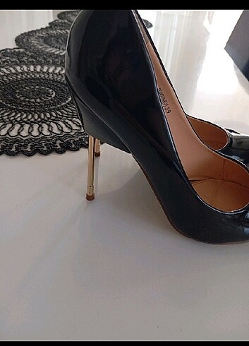 Gold topuk stiletto