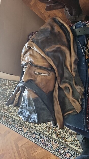  70x60cm deri adam mask