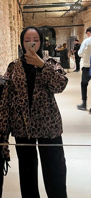 Leopar ceket