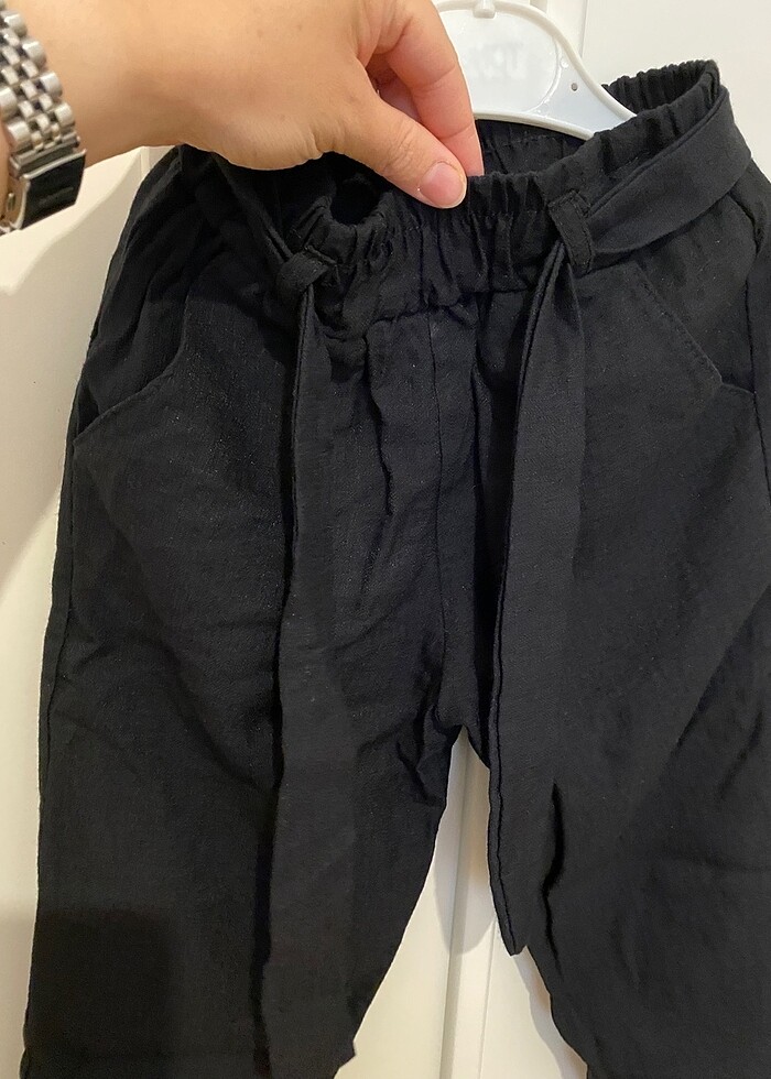 Kız çocuk yazlık pantolon - Görsel 3