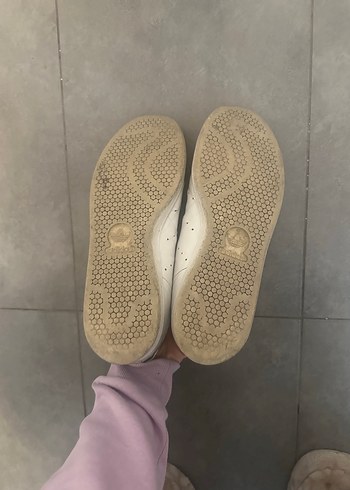 Adidas Stan Smith Beyaz Kadın Sneakers Spor Ayakkabı - Görsel 5