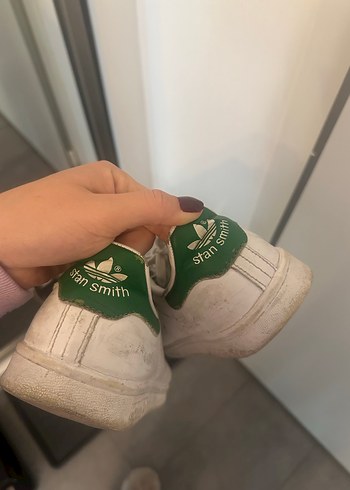 Adidas Stan Smith Beyaz Kadın Sneakers Spor Ayakkabı - Görsel 2