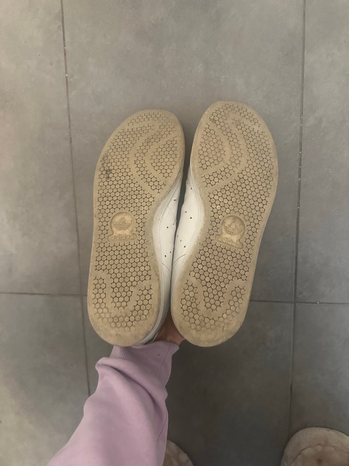 Adidas Stan Smith Beyaz Kadın Sneakers Spor Ayakkabı - Görsel 5