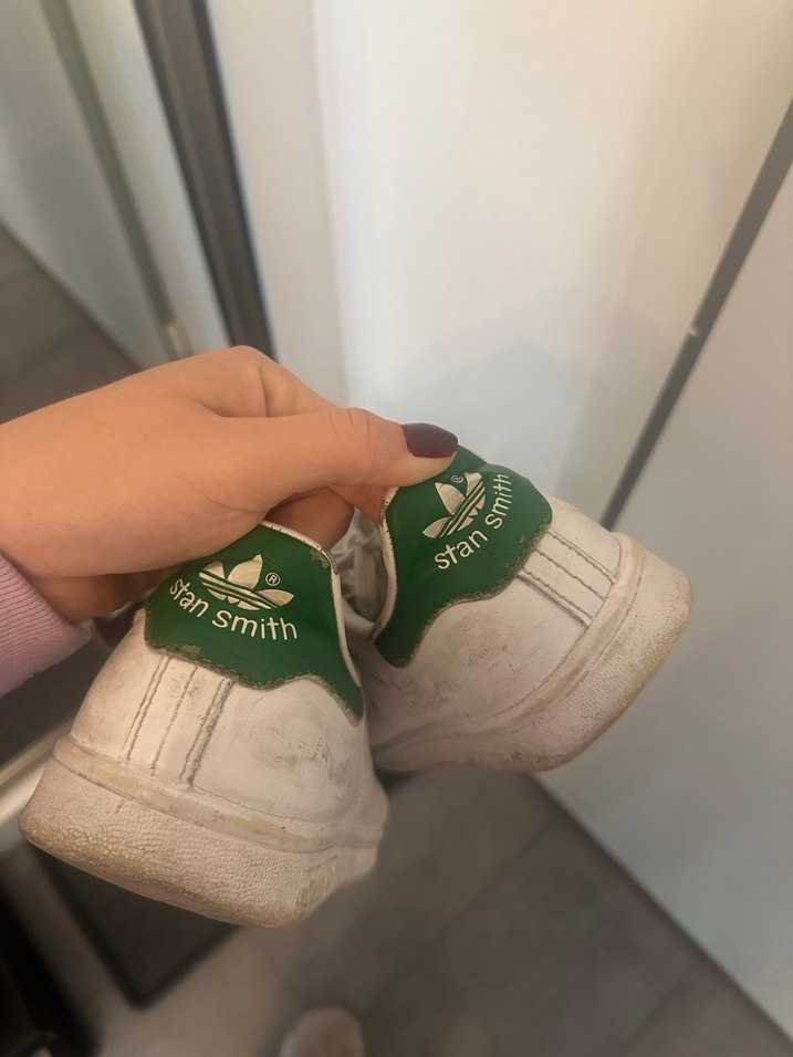 Adidas Stan Smith Beyaz Kadın Sneakers Spor Ayakkabı - Görsel 2
