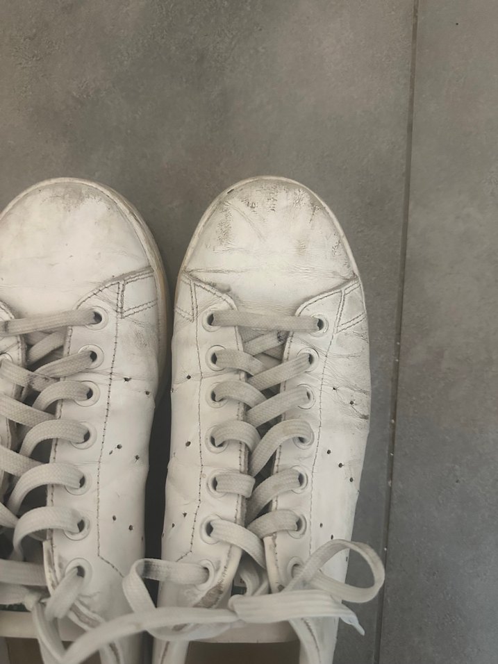 Adidas Stan Smith Beyaz Kadın Sneakers Spor Ayakkabı - Görsel 3