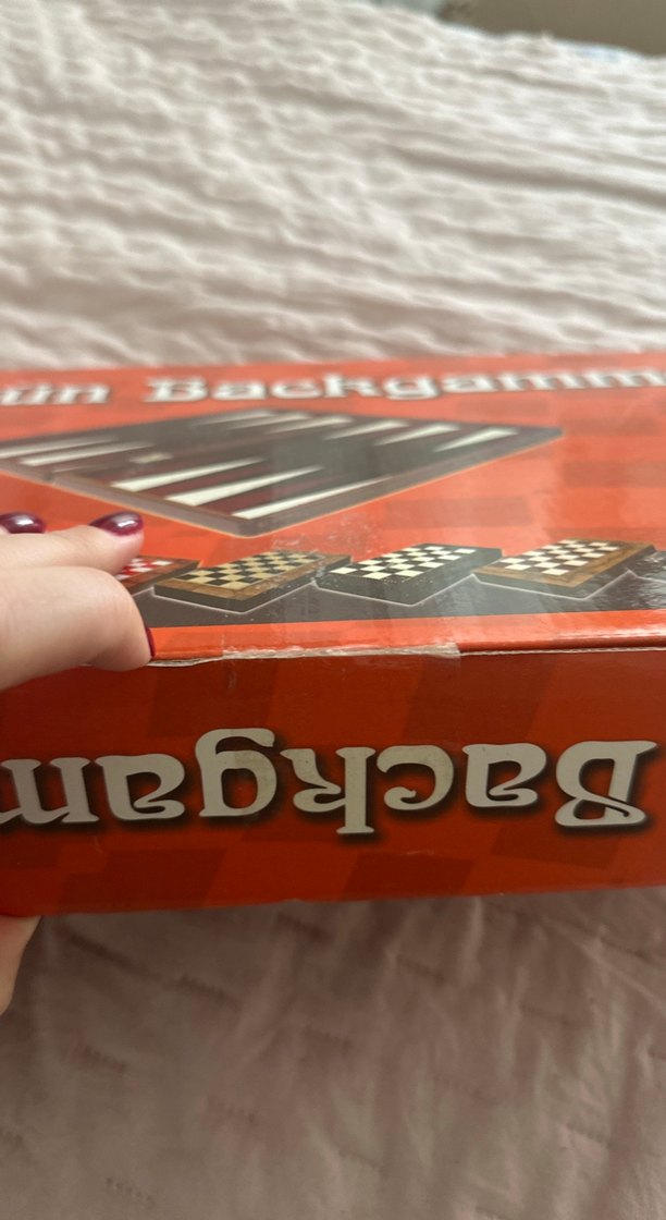 Yenigün Büyük Boy Tavla Seti Siyah - Görsel 2