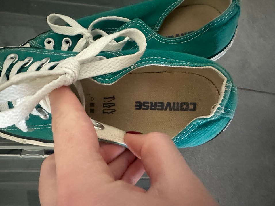 Yeşil Converse Kadın Spor Ayakkabı - Görsel 5